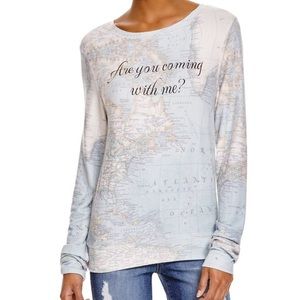 Wildfox World Map “Are you coming with me?”